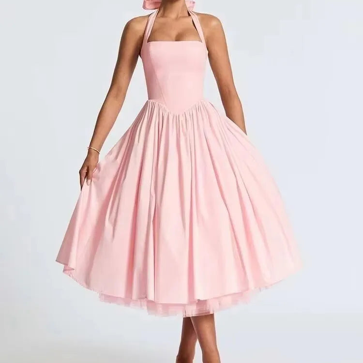 Robe Lumière Halter Mini