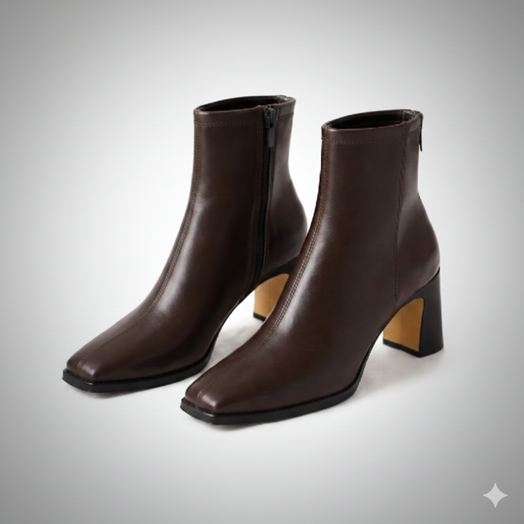 Manteau d’Hiver Premium + Bottine Élégance Offert