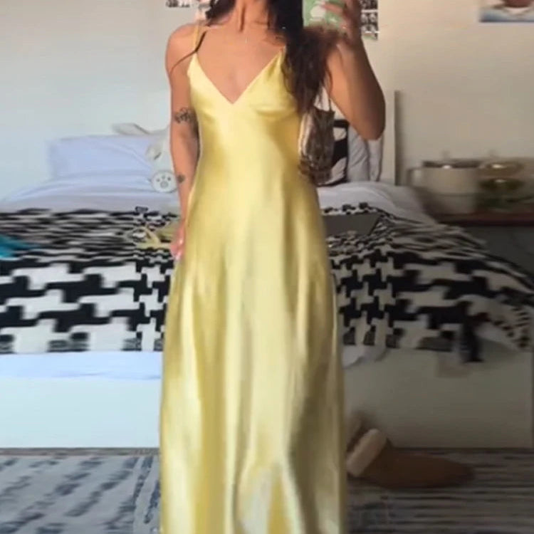 Robe Élise Satinée