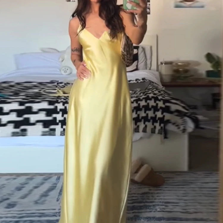 Robe Élise Satinée