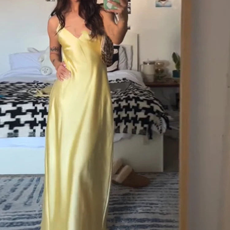 Robe Élise Satinée