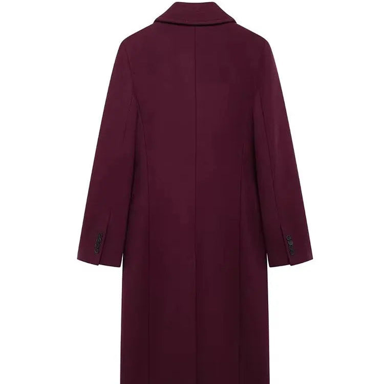 Manteau Bordeaux Impérial