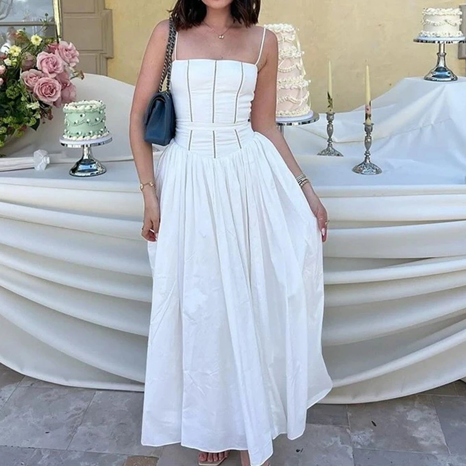 Robe Longue à Fleurs