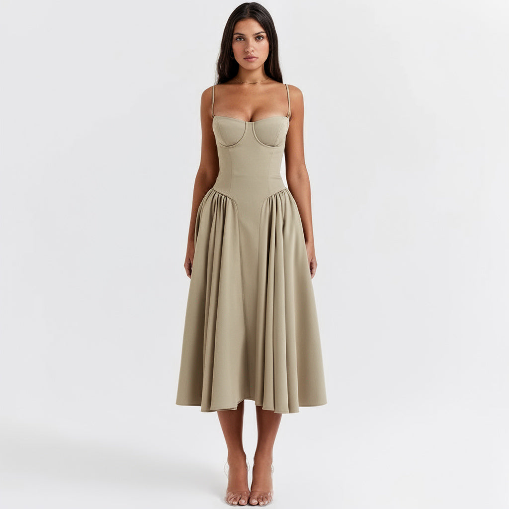 Robe Midi Élégante Suninheart